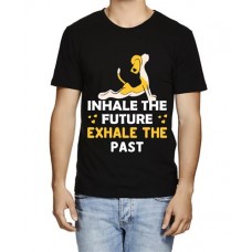 Men's Exhale Past Graphic Printed T-shirt