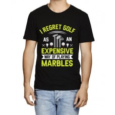 Men's Expensive Marbles Graphic Printed T-shirt