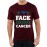Men's Fack Cancer Graphic Printed T-shirt