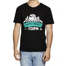 Men's Faith Family Farm Graphic Printed T-shirt