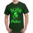 Men's Father Alien Graphic Printed T-shirt