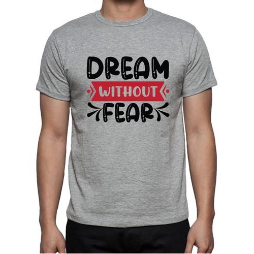 Men's Fear Dream  Graphic Printed T-shirt