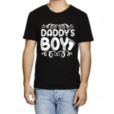 Men's Feet Boy Daddy Graphic Printed T-shirt