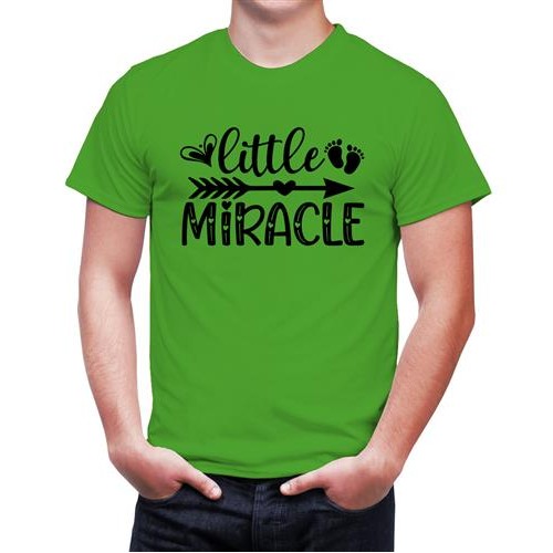 Men's Feet Little Miracle  Graphic Printed T-shirt
