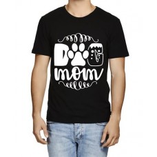 Men's Feet Mom Dog Graphic Printed T-shirt