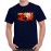 Men's Fire Breathing Graphic Printed T-shirt