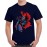 Men's Fish Astronaut Graphic Printed T-shirt