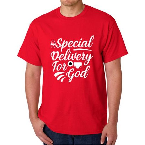Men's For God Special Graphic Printed T-shirt
