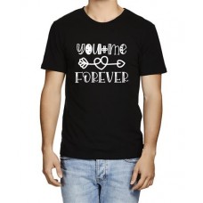 Men's Forever You Me Graphic Printed T-shirt