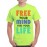 Men's Free Mind Life Graphic Printed T-shirt