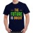 Men's Futur Bright Graphic Printed T-shirt
