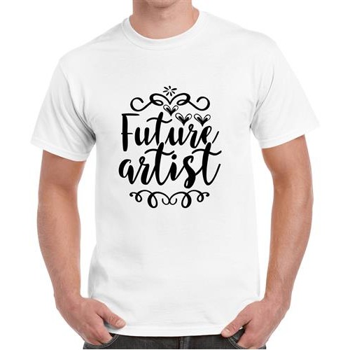 Men's Future Artist Graphic Printed T-shirt