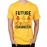 Men's Future Robotics Graphic Printed T-shirt
