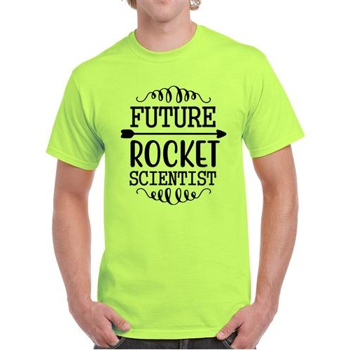 Men's Future Rocket Graphic Printed T-shirt