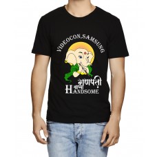 Men's Ganpati Bappa Handsome Graphic Printed T-shirt