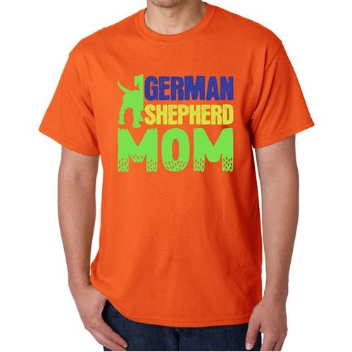 Men's German Shepherd Graphic Printed T-shirt