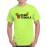 Men's Glass Lime Hat Graphic Printed T-shirt