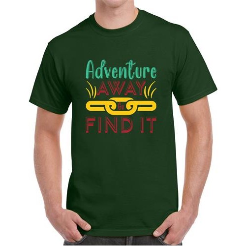 Men's Go Find It Graphic Printed T-shirt
