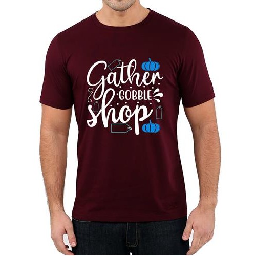 Men's Gobble Shop Graphic Printed T-shirt