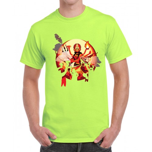 Men's Goddess Durga Graphic Printed T-shirt
