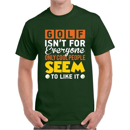 Men's Golf Seem Like Graphic Printed T-shirt