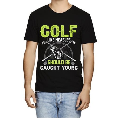 Men's Golf Should Young Graphic Printed T-shirt