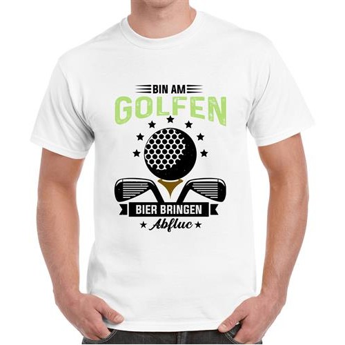 Men's Golfen Abflue Graphic Printed T-shirt