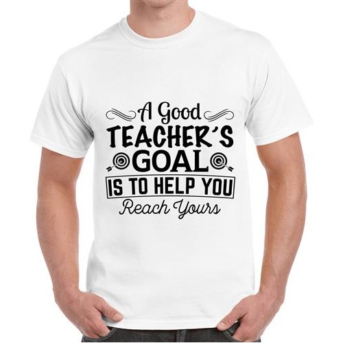 Men's Good Goal You Graphic Printed T-shirt