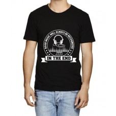 Men's Good Music Graphic Printed T-shirt