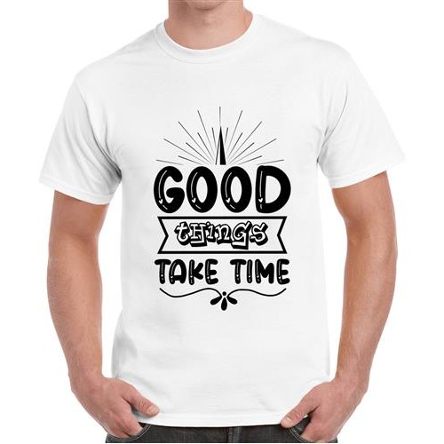 Men's Good Time Take Graphic Printed T-shirt