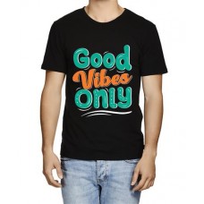Men's Good Vibes Graphic Printed T-shirt