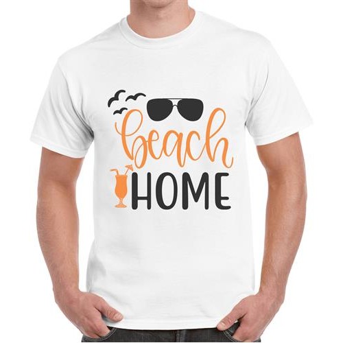 Men's Google Home Graphic Printed T-shirt