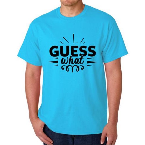 Men's Guess What  Graphic Printed T-shirt