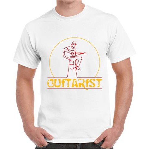 Men's Guftarfst Graphic Printed T-shirt