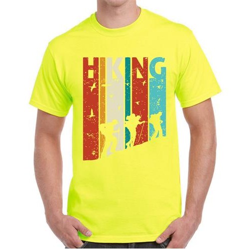 Men's H Hiking Graphic Printed T-shirt