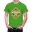 Men's Happy Mid Party Graphic Printed T-shirt
