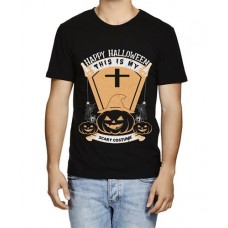 Men's Happy My Scary Graphic Printed T-shirt