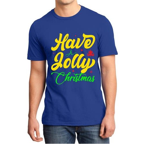Men's Have Jolly Star Graphic Printed T-shirt