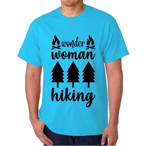 Men's Hiking Tree Graphic Printed T-shirt