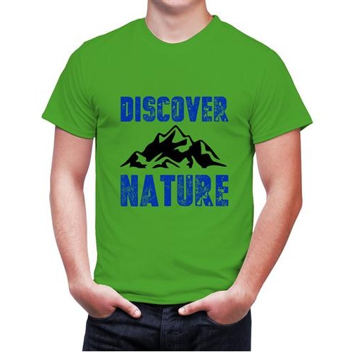 Men's Hill Nature Discover Graphic Printed T-shirt