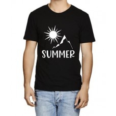 Men's Hill Sun Summer Graphic Printed T-shirt