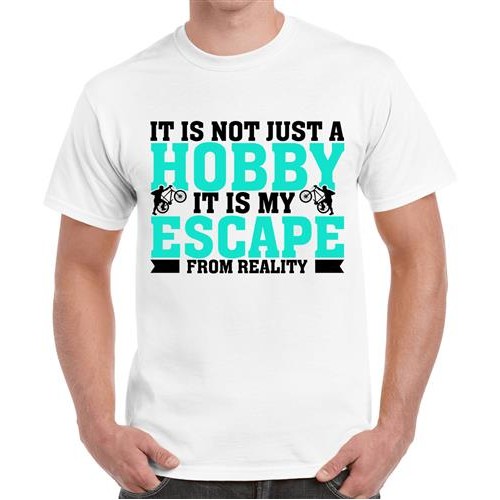 Men's Hobby Escape Graphic Printed T-shirt