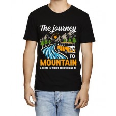Men's Home Heart Journey Graphic Printed T-shirt