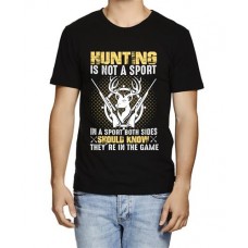 Men's Hunting A Sport Graphic Printed T-shirt