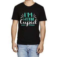 I'm With Cupid Graphic Printed T-shirt