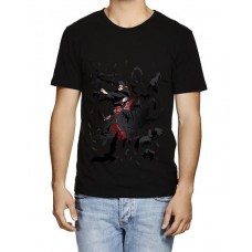 Itachi Crow Graphic Printed T-shirt