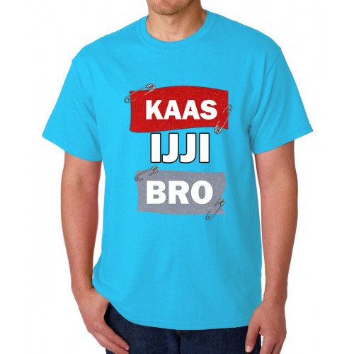 Men's Kaas Ijji Bro Graphic Printed T-shirt