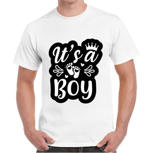 Men's King Boy Graphic Printed T-shirt