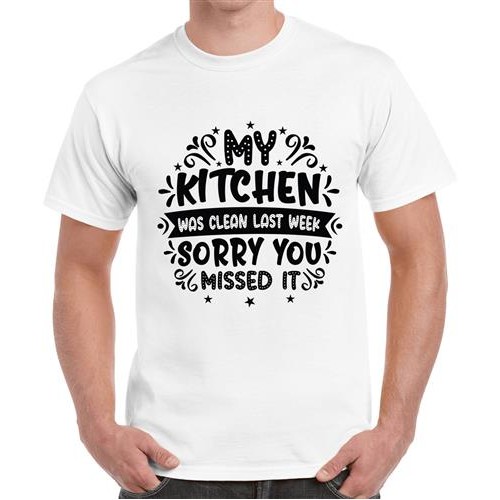 Men's Kitchen Sorry Missed Graphic Printed T-shirt