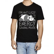 I'm Not Lazy I'm On Energy Saving Mode Graphic Printed T-shirt